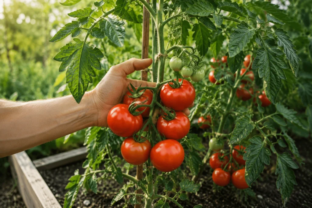 Tomaten ausgeizen - so geht's